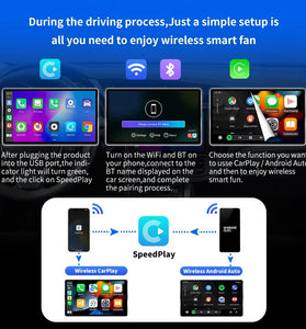 Car AI BOX CarPlay 2290 4-Core 2.0 CPU Android 11.0 Wireless CarPlay Android auto For OEM Car Built-in Wired CarPlay