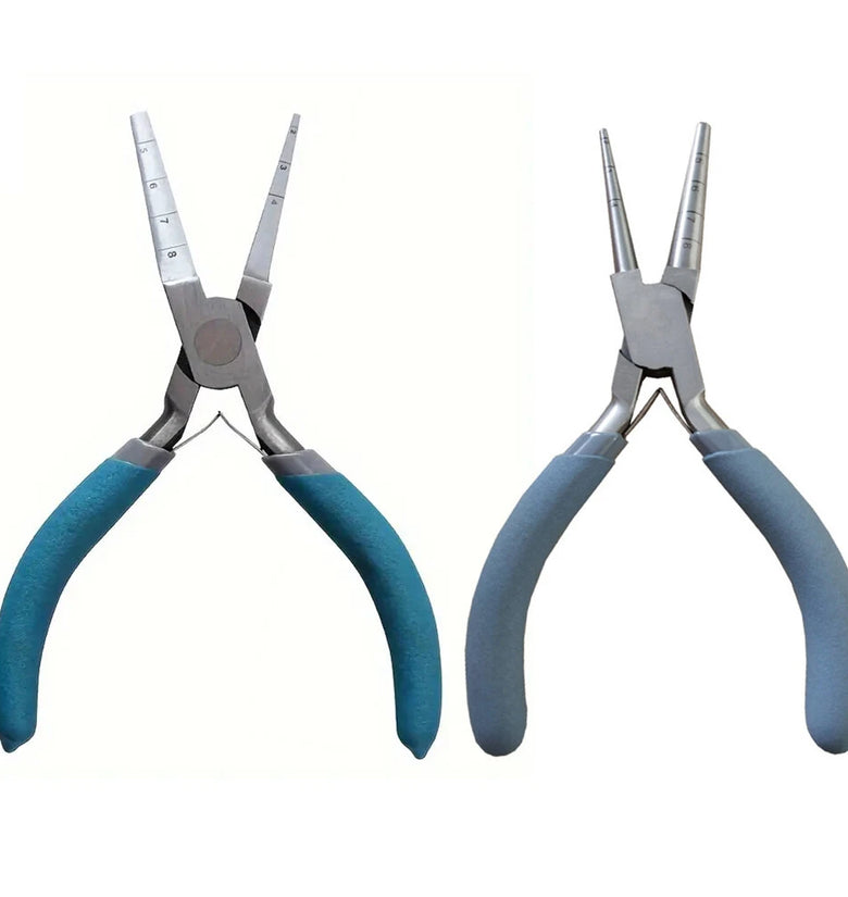Jewelry Pliers Square Rite with Scales Alloy Steel 6 inch for 2-8mm Shapes Wire Wrapping and Jump Rings