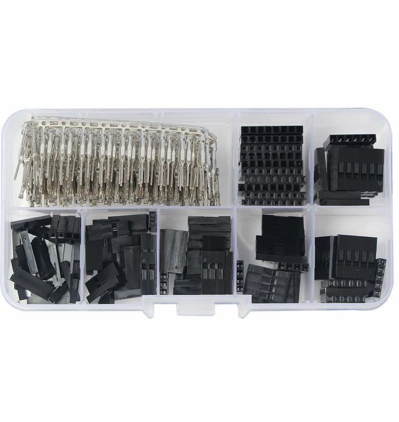 Geekcreit 310pcs 2.54mm Male Female Dupont Wire Jumper With Header Connector Housing Kit