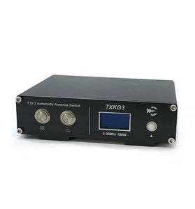 TXKG3 Antenna Switch 1 Radio to 3 Antennas Automatic Switcher for Short Wave Radio