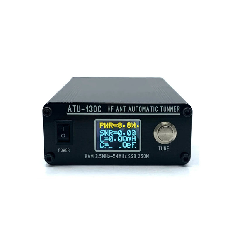 ATU130C 3.5-55MHz Automatic Antenna Tuner 250W SSB 150W CW FM RTTY for Shortwave HF Transcceiver