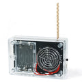 DIY Smart Intercom Radio Kit Adjustable Frequency 409.85MHz 87-108MHz OLED Display FM Walkie-Talkie Communication and Radio Listening