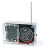 DIY Smart Intercom Radio Kit Adjustable Frequency 409.85MHz 87-108MHz OLED Display FM Walkie-Talkie Communication and Radio Listening