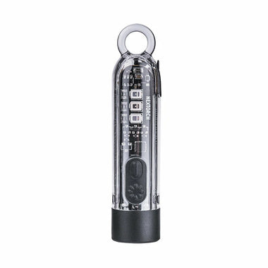 NEXTORCH K40 700lm Mini Size Bright EDC LED Keychain Flashlight With UV Red Blue RBG Sidelight Clip-on Mini Pocket Light Type-C Rechargeable Key Ring Emergency Outdoor Camping Mini Torch