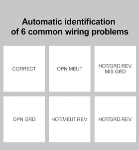 Xiao ATUMAN ST2 Intelligent Socket Tester Compact Low Energy Consumption High Sensitivity for Electrical Socket Wires Verification Wide Voltage Range Convenient to Use