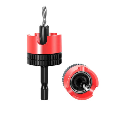5PCS Countersink Drill Bit Set High Quality Steel Adjustable Depth Stop Hex Shank Varied Sizes 2.8 to 4x8mm Woodworking Tools