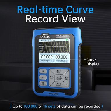 FNIRSI SG-004A Multi-function Signal Generator 0-24V 4-20mA Analog Voltage Current Thermocouple Resistance Process Calibrator