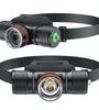 1500LM 40M Underwater Bright Diving Headlamp with 18650 Battery IPX8 Waterproof LED High Power Head Flashlight Scuba Head Light
