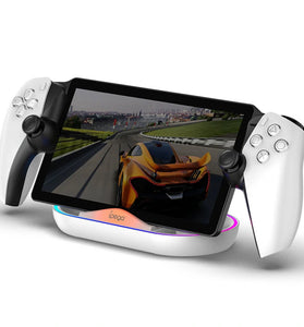IPEGA PG-P5P02 Charger Dock Station with RGB Light for PS5 Portal Handheld Game Console Stand Holder