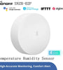 Sonoff SNZB-02P Zigbee 3.0 Temperature and Humidity Sensor High Precision Swiss Sensor Custom Alerts Historical Insights Versatile Mounting Alexa Compatible