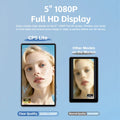 SHIMBOL CP5 Lite 5" Vlog Selfie Phone Monitor Screen 1080P FHD Phone Rear Camera Selfie Monitor for iPhone 16 15 for SAMSUNG for HUAWEI