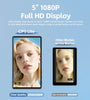 SHIMBOL CP5 Lite 5" Vlog Selfie Phone Monitor Screen 1080P FHD Phone Rear Camera Selfie Monitor for iPhone 16 15 for SAMSUNG for HUAWEI