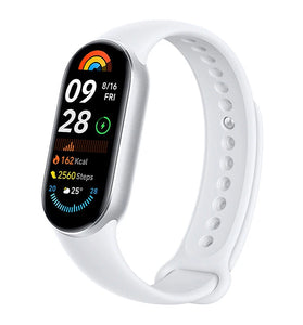 Original Xiaomi Smart Band 9 1.62inch AMOLED Display bluetooth Call Heart Rate Blood Oxygen Monitor Sleep Monitoring Women's Health Breath Training Multi-sport Modes Music Playback 5ATM Waterproof Smart Watch Chinese Version