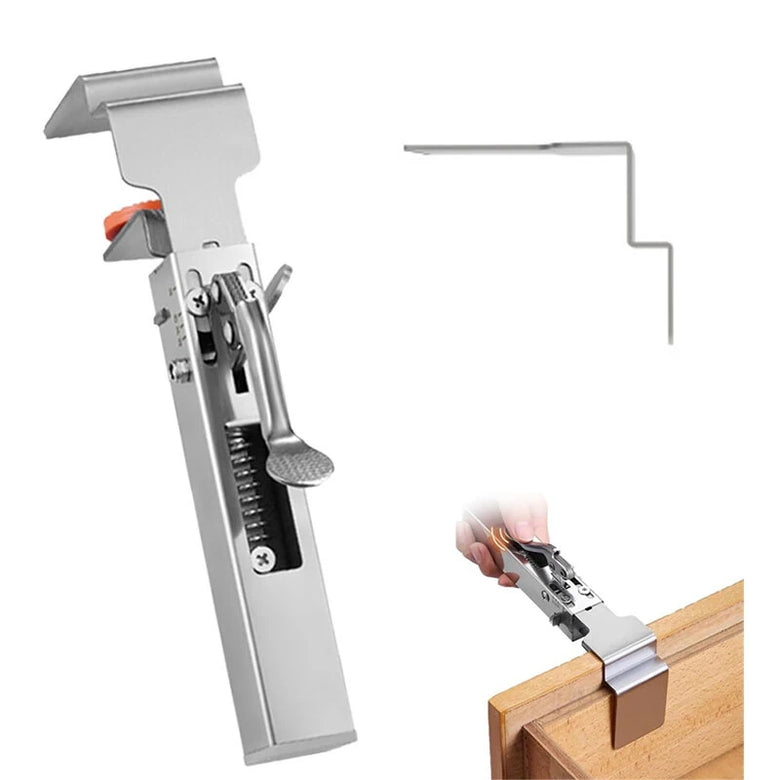 Adjustable Drawer Fixing Clamp Drawer Front Installation Clamps Drawer Fixing Clip Tool For Easy And Fast Drawer Front Panel Installation