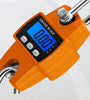 300kg Portable Handheld Scale Crane Scale Electronic Crane Scale LCD Digital Weighing Tool Industrial Heavy Duty Weight Stainless Steel Hook Scale Hanging Scale