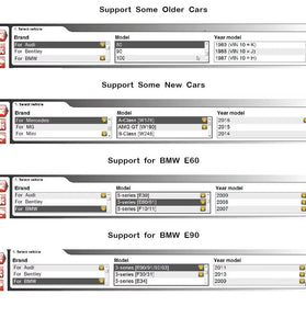 DS150 Dual-Board V9.1DS V2021.11 Bluetooth OBD2 Car Diagnostic Tool Scanner