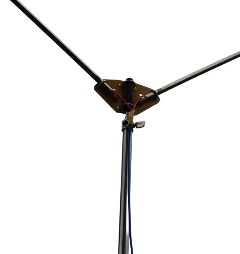 14-50MHz Shortwave Pull Rod Positive V-type Bottom Plate Connected Tripod Thread Signal Receiving Accessories