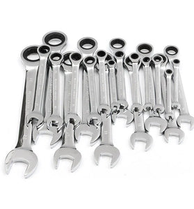 Raitool HT01 Chrome Vanadium Steel Metric Ratchet Spanner Wrench Fixed Head 6-32mm