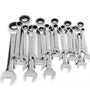 Raitool HT01 Chrome Vanadium Steel Metric Ratchet Spanner Wrench Fixed Head 6-32mm