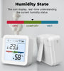 Tuya ZigBee3.0 Smart Home Temperature Humidity Sensor with Backlight LCD Display Voice Control with Alexa Google Home and Tuya Zigbee3.0 Hub Required