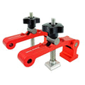 Fonson Tools 2-in-1 Woodworking T-Track 20mm Bench Dog Hold Down Clamps Workbench Hole Clamps for T Track and MFT Table