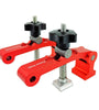 Fonson Tools 2-in-1 Woodworking T-Track 20mm Bench Dog Hold Down Clamps Workbench Hole Clamps for T Track and MFT Table