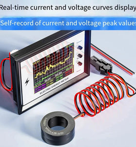 ATORCH WiFi Networking Curve Meter AT24CB W Digital Power Monitor 100A AC 50 320V Bluetooth BLE SPP Protocol Smart Life App Energy Usage Tracking Real Time Data Insights