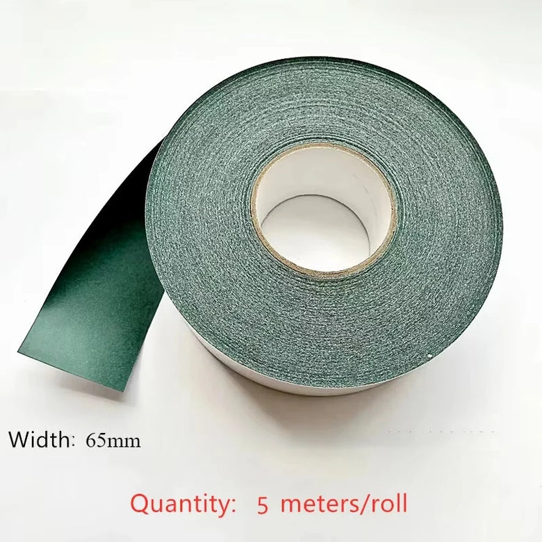 Highland Barley Paper Insulation Sticker 5 Meters Roll Heat Resistant Adhesive Backing 65mm Wide 0.2mm Thickness Lithium Battery Pack Protection