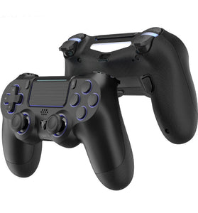 DATAFROG P03 Wireless bluetooth Game Controller with Hall Effect Joystick RGB Lighting Turbo Function Remappable Buttons No-Deadzone Mode Six-axis Gamepad Compatible with PS4 PC Android iOS