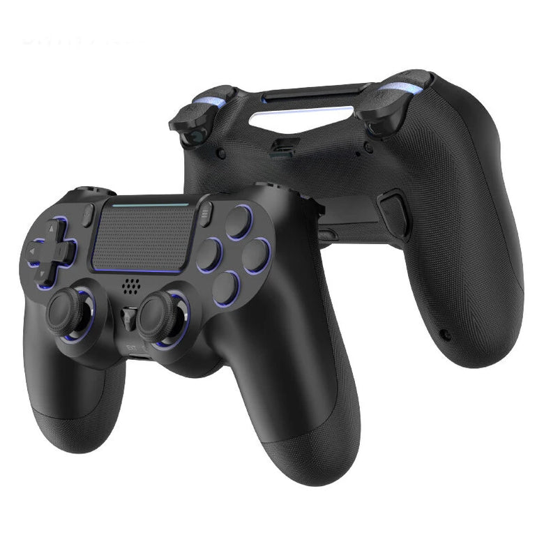 DATAFROG P03 Wireless bluetooth Game Controller with Hall Effect Joystick RGB Lighting Turbo Function Remappable Buttons No-Deadzone Mode Six-axis Gamepad Compatible with PS4 PC Android iOS