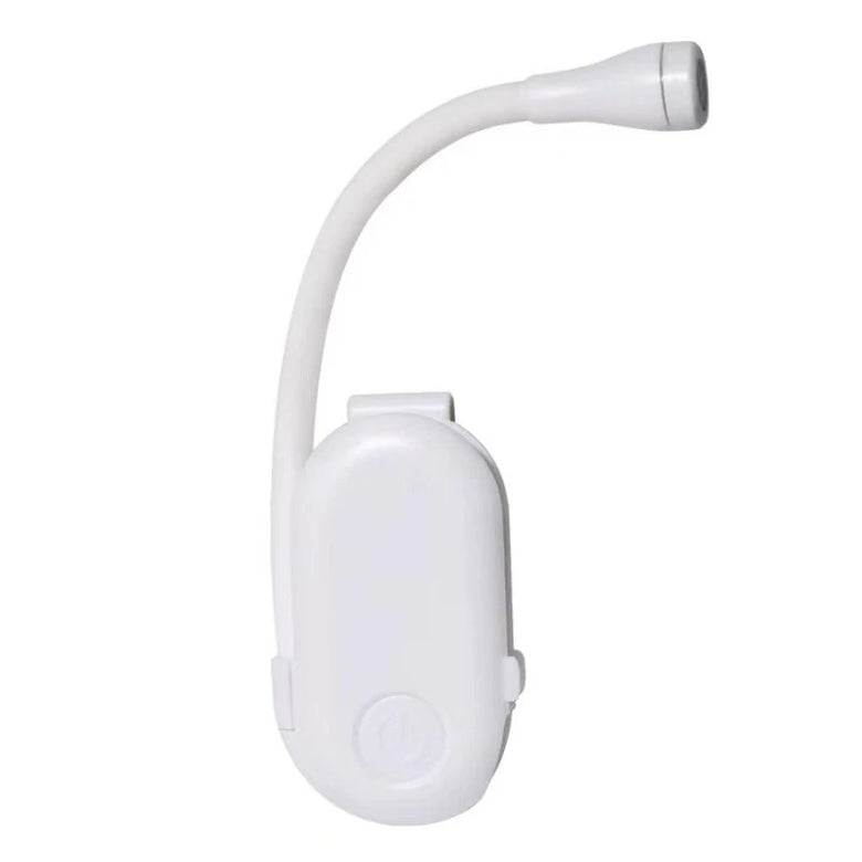 3 Color Mini LED Book Light Eye Protection Adjustable Clip 360 Flip Study Lamp Rechargeable For Travel Bedroom Reading Light