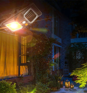 Solar Wall Lamp With Clip Motion Sensor Waterproof Portable Bug Killer LED COB Wall Light for Outdoor Courtyard