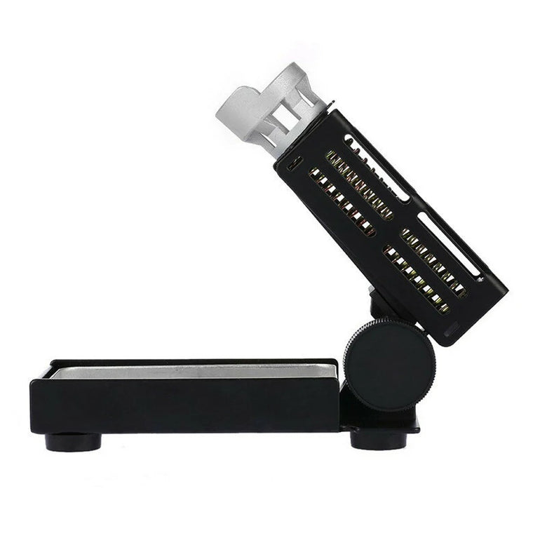 ST-90 Professional Soldering Iron Stand Holder Station Adjustable Elevation Angle Cleaning Sponge