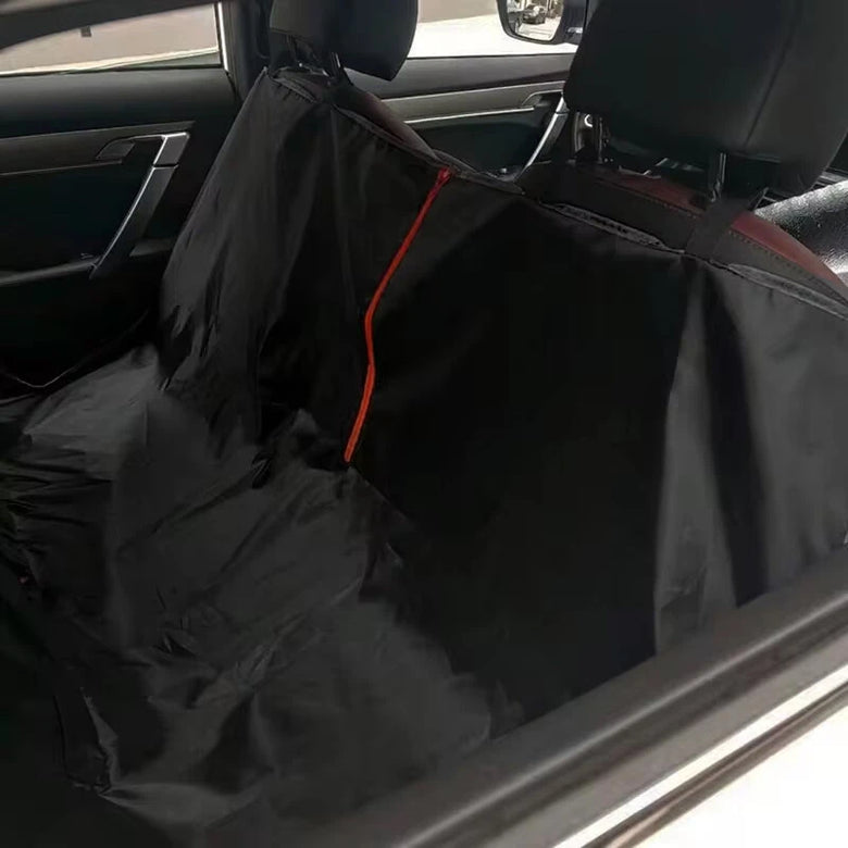 Car Seat Cover Pet Pad Foldable Waterproof Anti-Dirt with Zipper Dog Car Seat Cover for Back Sea Oxford Cloth Scratchproof Dog Hammock Pet Seat Cover Protector for Cars Trucks SUVs