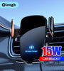 Universal Car Phone Holder Wireless Charging for iPhone 16 15 14 Pro Max for Samsung Fast Charger Magnetic Mount