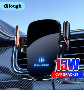 Universal Car Phone Holder Wireless Charging for iPhone 16 15 14 Pro Max for Samsung Fast Charger Magnetic Mount