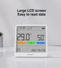 NEW 1/2PCS Atuman THSE Temperature and Humidity Meter with Ultra-Sensitive Sensors Type-C Rechargeable Wide Range Monitoring Clear LCD Display and Power Failure Memory