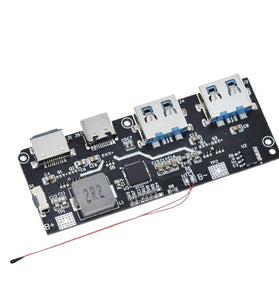 QC4.0 QC3.0 LED Dual USB 5V 4.5A 22.5W Micro/Type-C USB Mobile Power Bank 18650 Charging Module Temperature / Circuit Protection