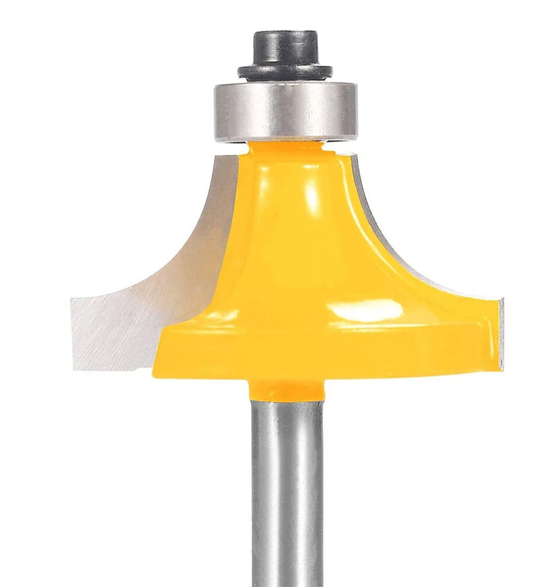 6.35mm Shank Router Bits Set Corner Round Over High quality Alloy Corner Rounding  Milling Cutter With Bearing For Wood Woodworking Tool