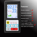 BR-6 Geiger Counter Nuclear Radiation Tester Personal Dosimeter Beta Gamma X-ray Tester Real-Time Data Alerts Portable Tester