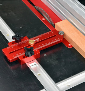 ENJOYWOOD GD704C Upgrade Aluminum Alloy Table Saw Thin Rip Jig For Woodworking Repeat Thin Cut Easy Thin Board Cutting