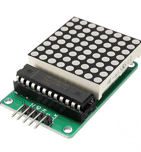 MAX7219 Dot Matrix MCU LED Display Control Module Kit With Dupont Cable