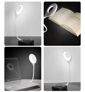 USB Intelligent Voice Control Night Light 3 Color Temperatures Voice Activated Mini Portable Ambient Light