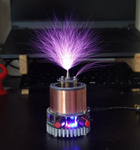 Maxgeek SSTC Mini Tesla Coil Music Double Class-E Solid State Tesla Coil Artificial Teaching Tool