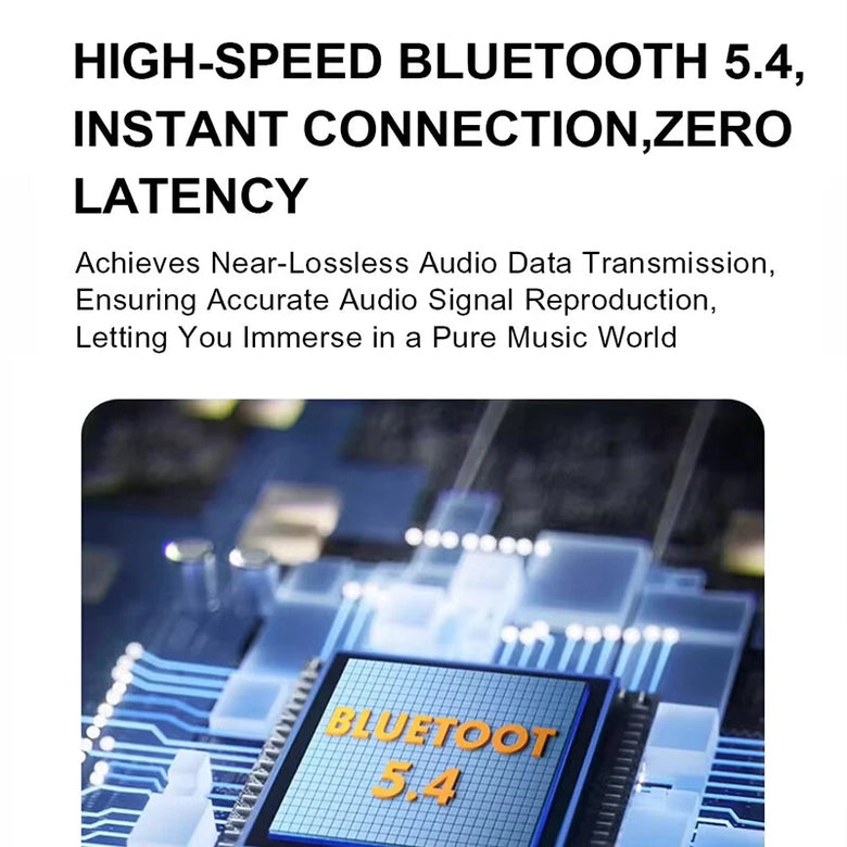 VIMAI V18 OWS Earbuds Wireless bluetooth 5.4 Earphone AAC Audio Directional Sound Transmission AI Noise Cancelling 30H Playback Low Game Latency Earhooks Sports Headphones