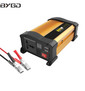 1500W 12V to 220-230V Solar Power Inverter Digital Display  USB Modified Sine Wave Transformer Power Supply