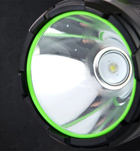 Bikight Solar Flashlight for Emergencies Search LED Solar Camping Lights Multifunctional Flashlight Power Bank