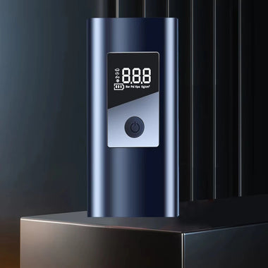 80W Cordless Car Tyre Inflator Air Compressor LCD Digital Display USB Rechargeable 3000mAh Battery for Car Motorcycle Bicycle Ball