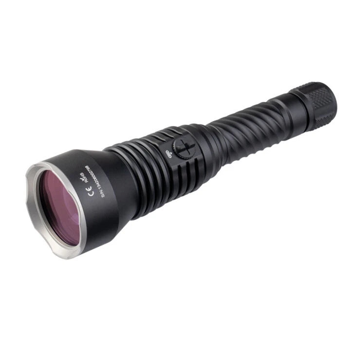 Weltool W5R Pro 2898M Long Range LEP Flashlight 920LM Rechargeable Throwing LED Torch for Search Rescue Strong LEP Spotlight