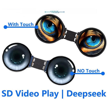 ESP32 S3 DualEye LCD Development Board Dual 1.28 Inch IPS Screen 240x240 WiFi Bluetooth AI Voice Smart IoT Interface